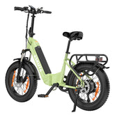 Electric Bike ESKUTE Star - 250W Motor 36V25AH Battery 20 Inch Tires Hydraulic disc brakes - Green
